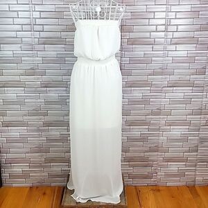 Mossimo Supply Co. White Maxi Dress